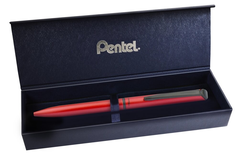 Pentel Energel -----  Black Touch - Red