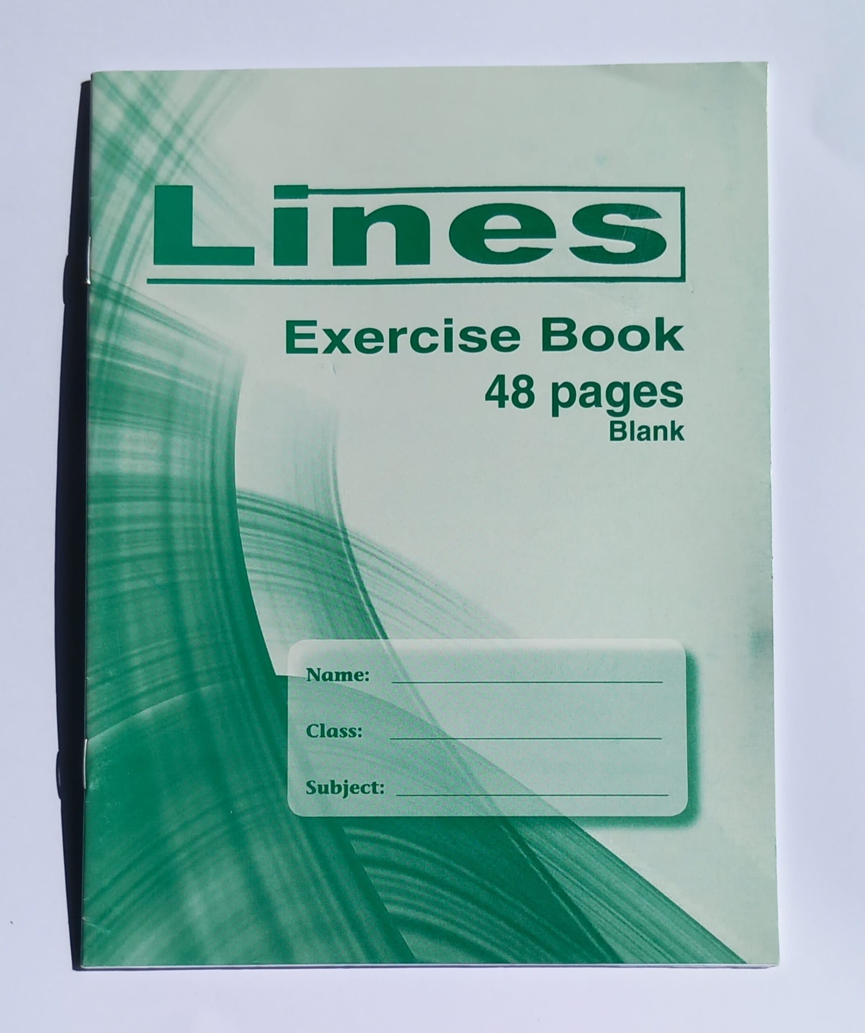 Ex/Book (a3)- Lines Collection 48 Pages Blank ( x 30 )