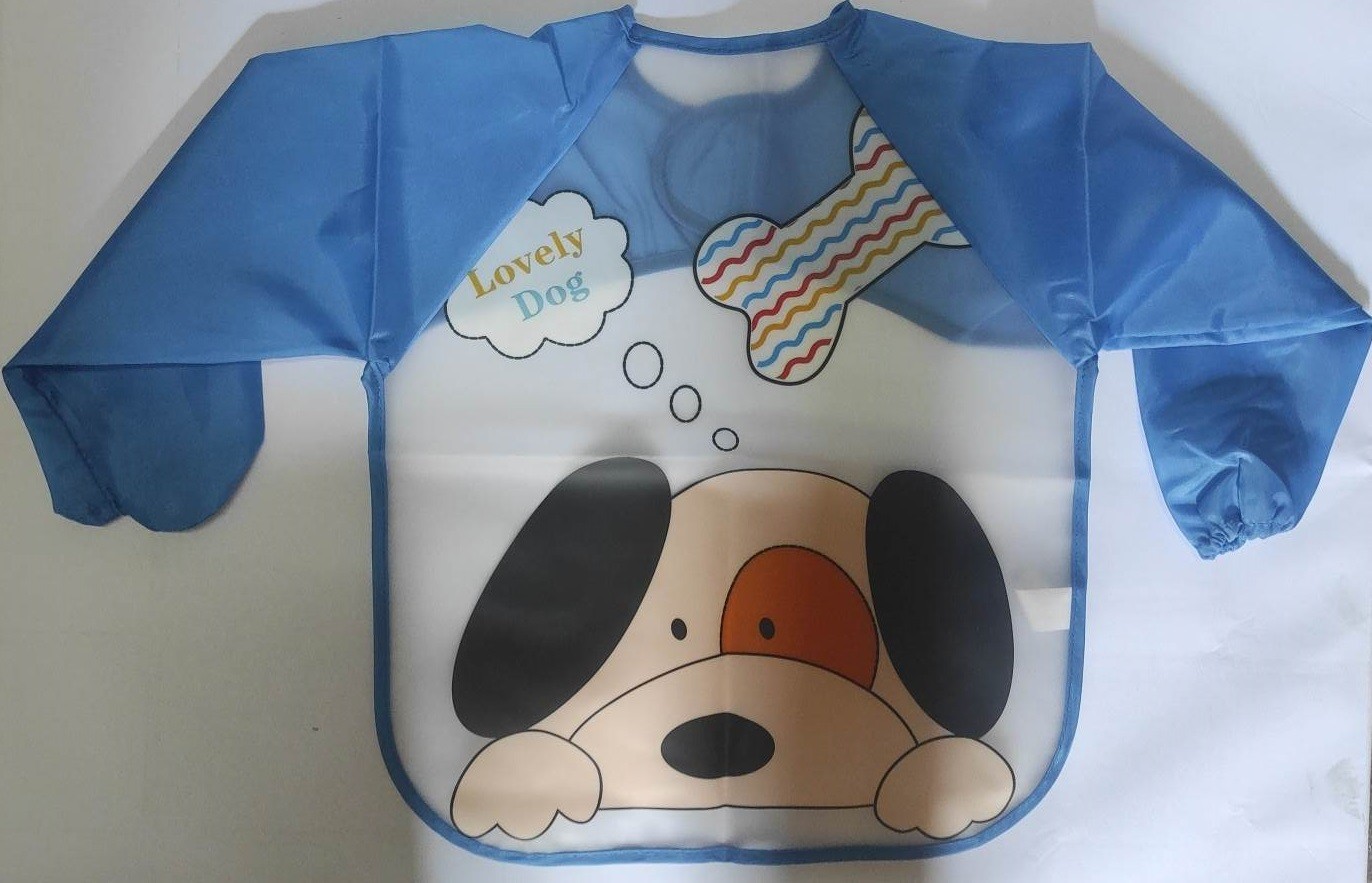 Kids Nylon Bibs (a) - Small ( Baby Blue )