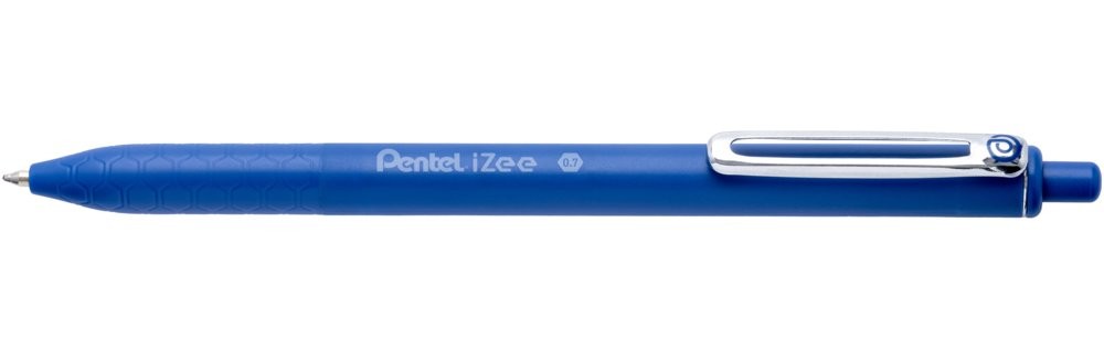Pentel - Ret Ball Point Pen Blue (IZEE 0.7mm)