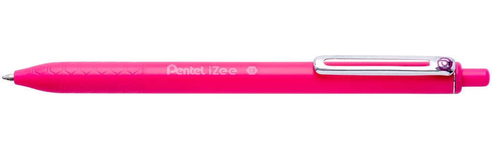 Pentel - Ret Ball Point Pen Pink (IZEE 1.0mm)