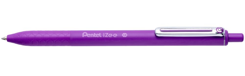 Pentel - Ret Ball Point Pen Purple (IZEE 1.0mm)