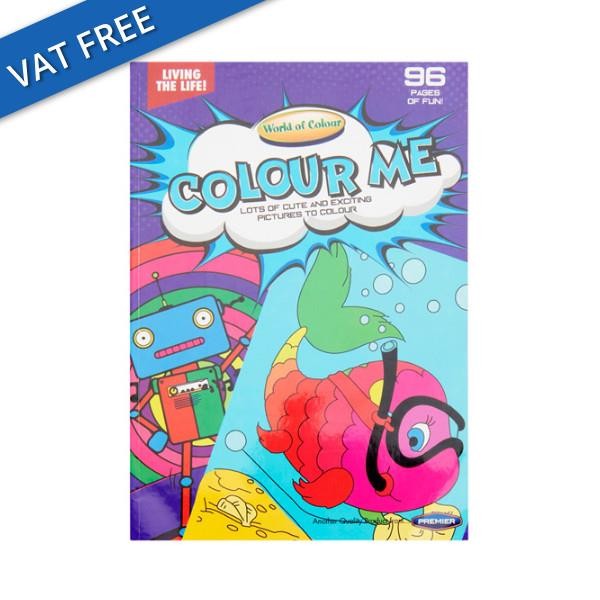 Colouring Book - Perforated 96 pages - Living the Life