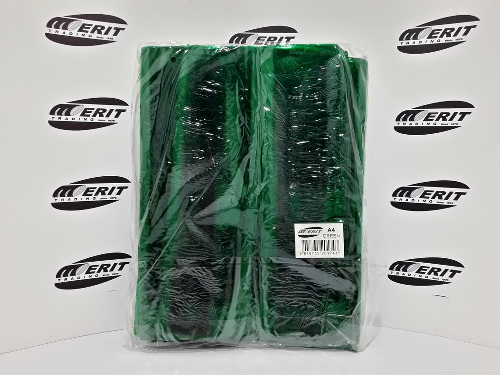 A4 Ex/Book Covers Green ( x 50 )