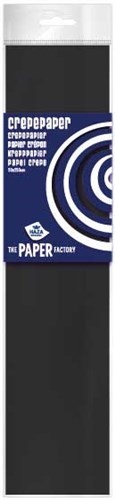 Crepe Paper size 250 x 50 pack x 10 Black