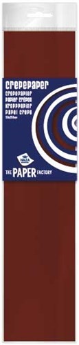 Crepe Paper size 250 x 50 pack x 10 Brown