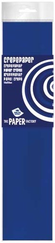 Crepe Paper size 250 x 50 pack x 10 Dark Blue