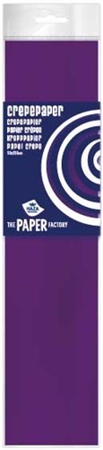 Crepe Paper size 250 x 50 pack x 10 Purple