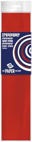 Crepe Paper size 250 x 50 pack x 10 Red
