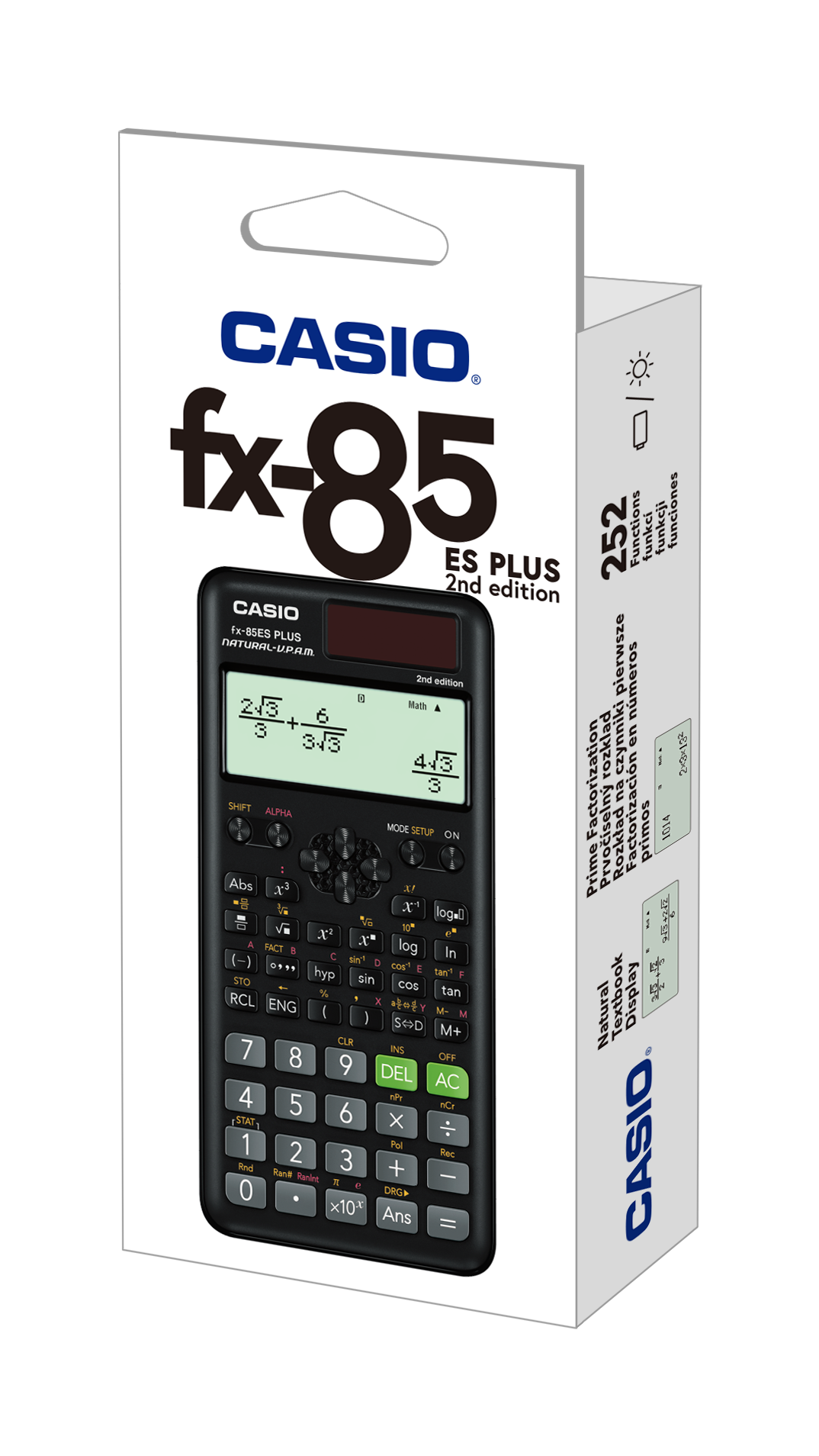 apilar encanto Rafflesia Arnoldi Merit-Trading Office Supplies Malta - CASIO calculator (d) FX-85ES PLUS 2 -  252 F