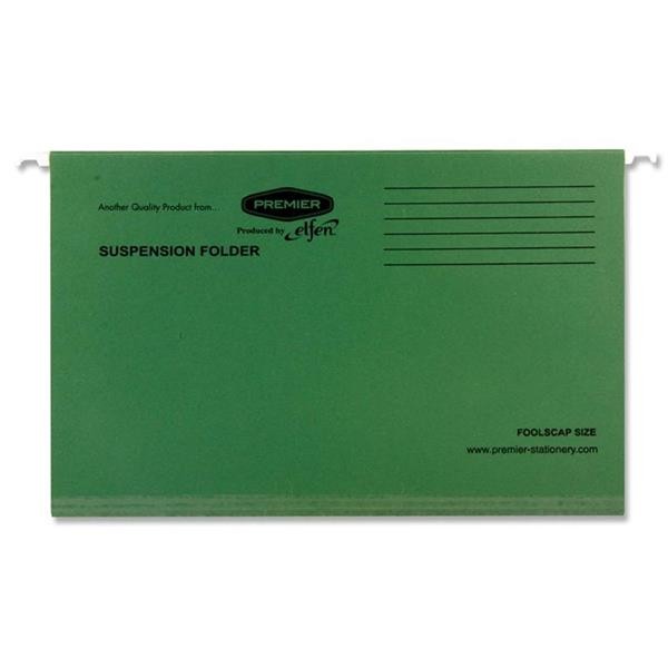 Premier - Hanging Files F/S Green - PREMIER
