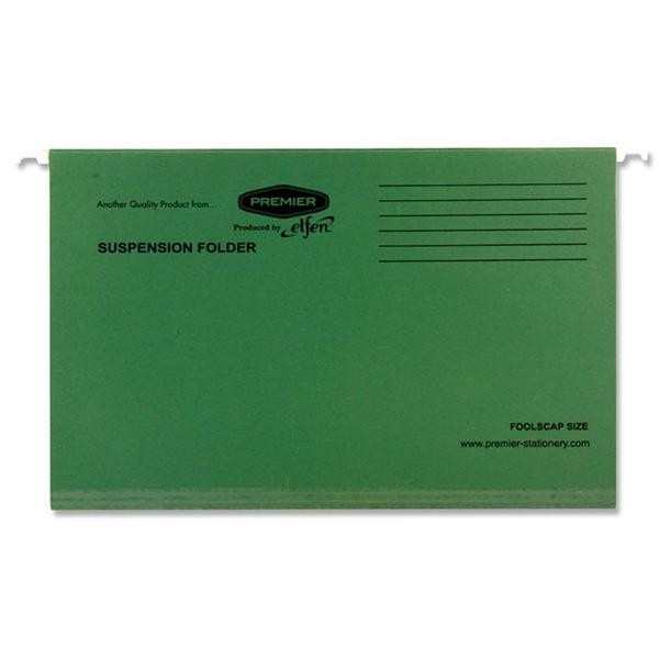 Premier - Hanging Files F/S Green - Elfen