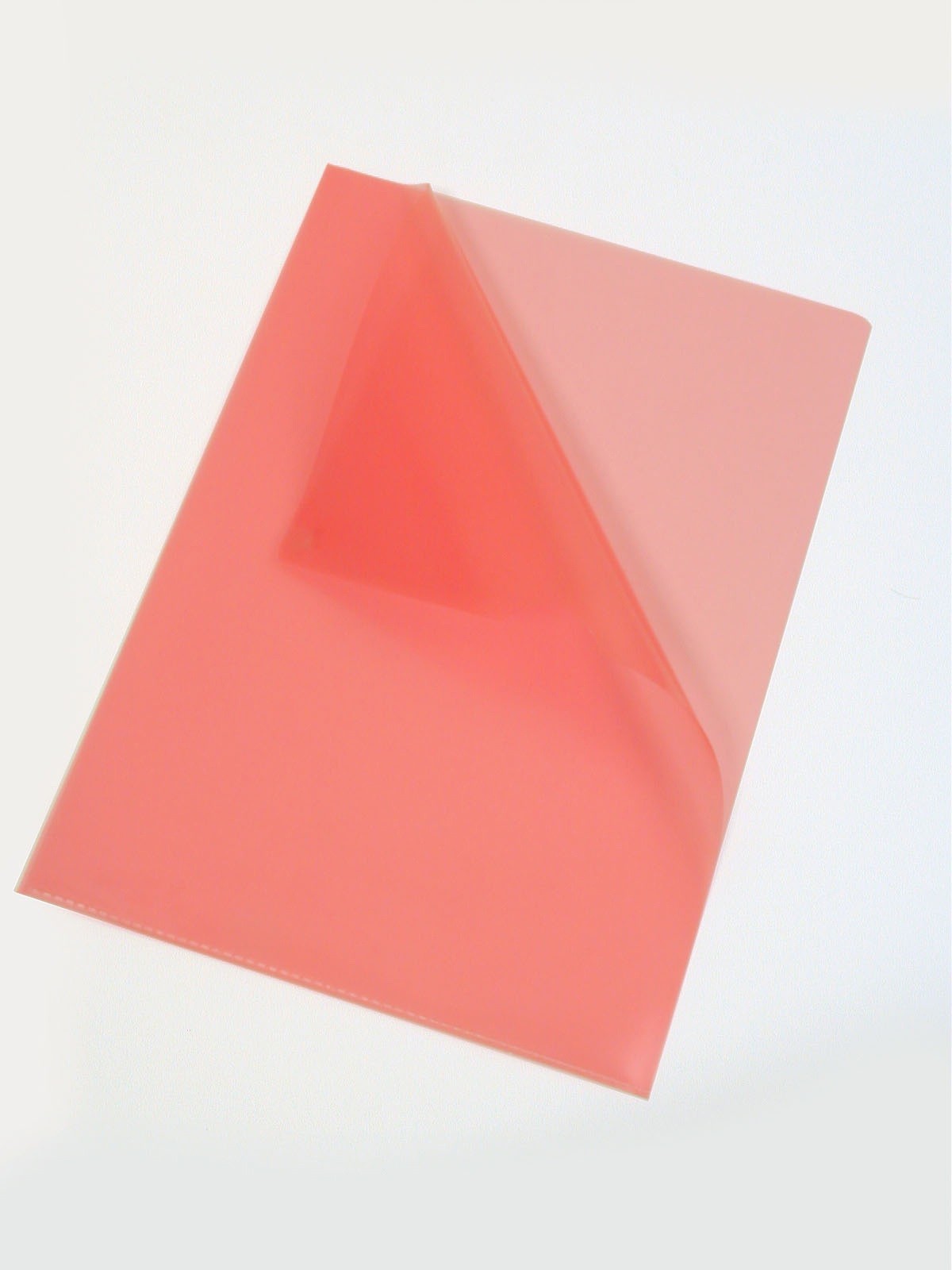 L-Shape Folders 120 Microns - Red