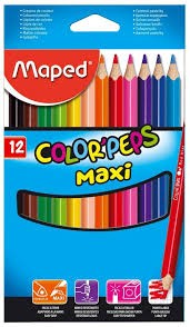 Colouring Pencils - Jumbo MAP 834010