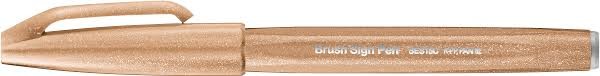 Pentel - Brush Sign Pen - Pale Brown