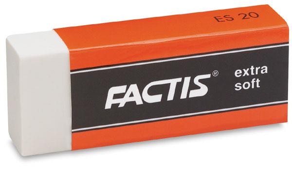 FACTIS - CODE 1100 Extra Soft Eraser ( x 20 )