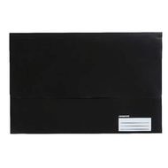 Button Wallet A4 size 330 x 237 - ( BLACK )