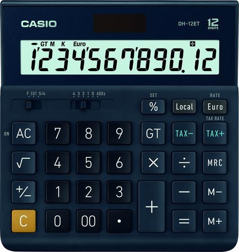 CASIO calculator 12 digits - 2 Power - Euro Converter