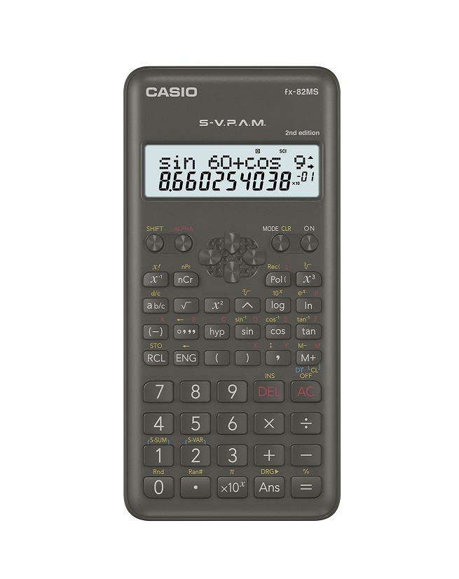 CASIO calculator (a) FX-82MS - 240 F