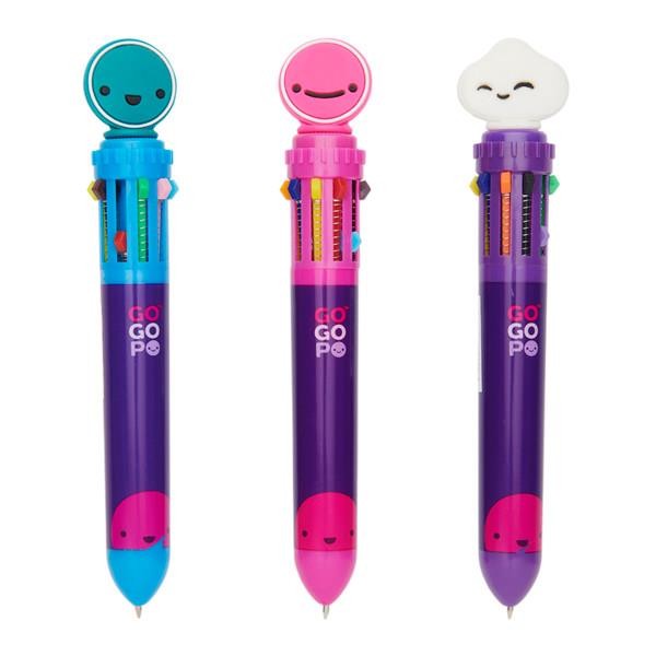 Ball Pen 10-in-1 Ballpoint Pen Asst