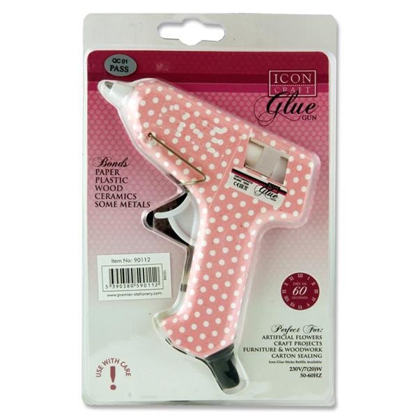 Glue Gun - Polka Dot Pink