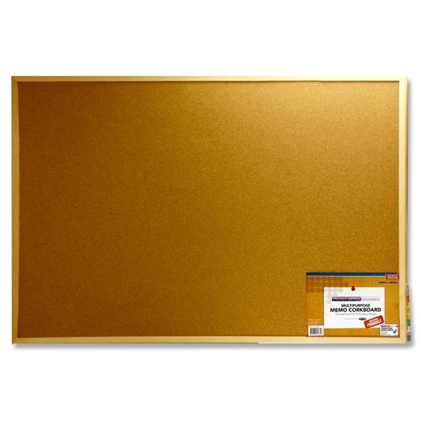 Cork Boards - Wooden Frame size 60 x 90 PREMIER