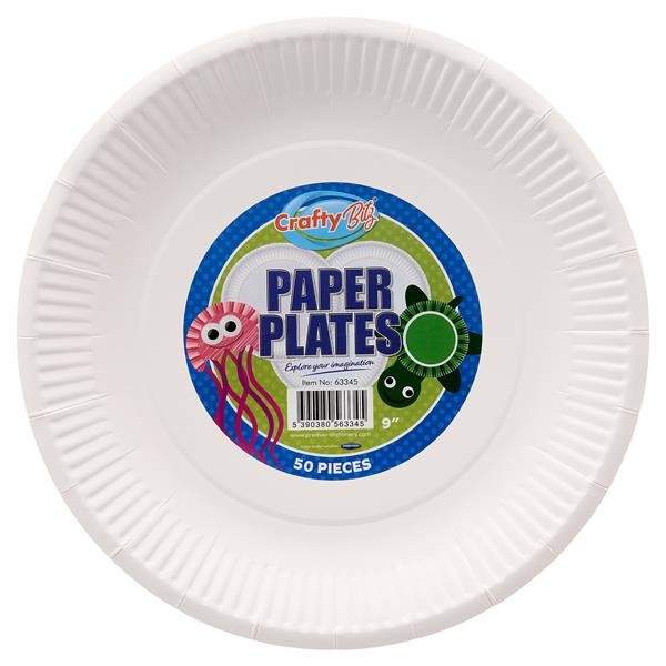 Paper Plates x 50 - 9 inch
