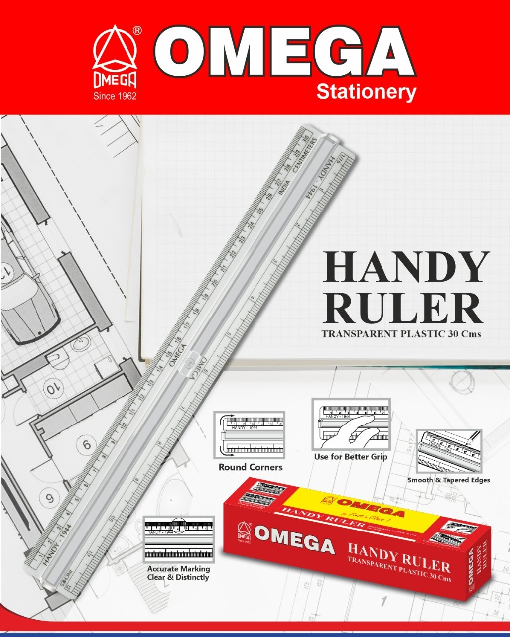 Ruler Grip 30cm