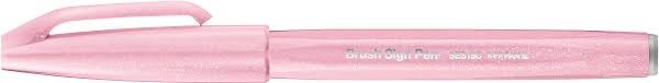 Pentel - Brush Sign Pen - Pale Pink