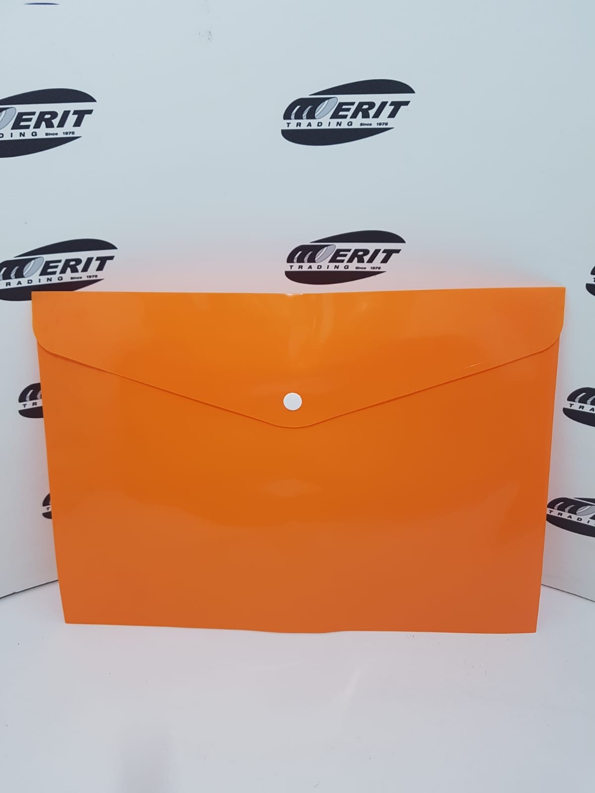 Button Wallet A4 size 330 x 237 - ( ORANGE )