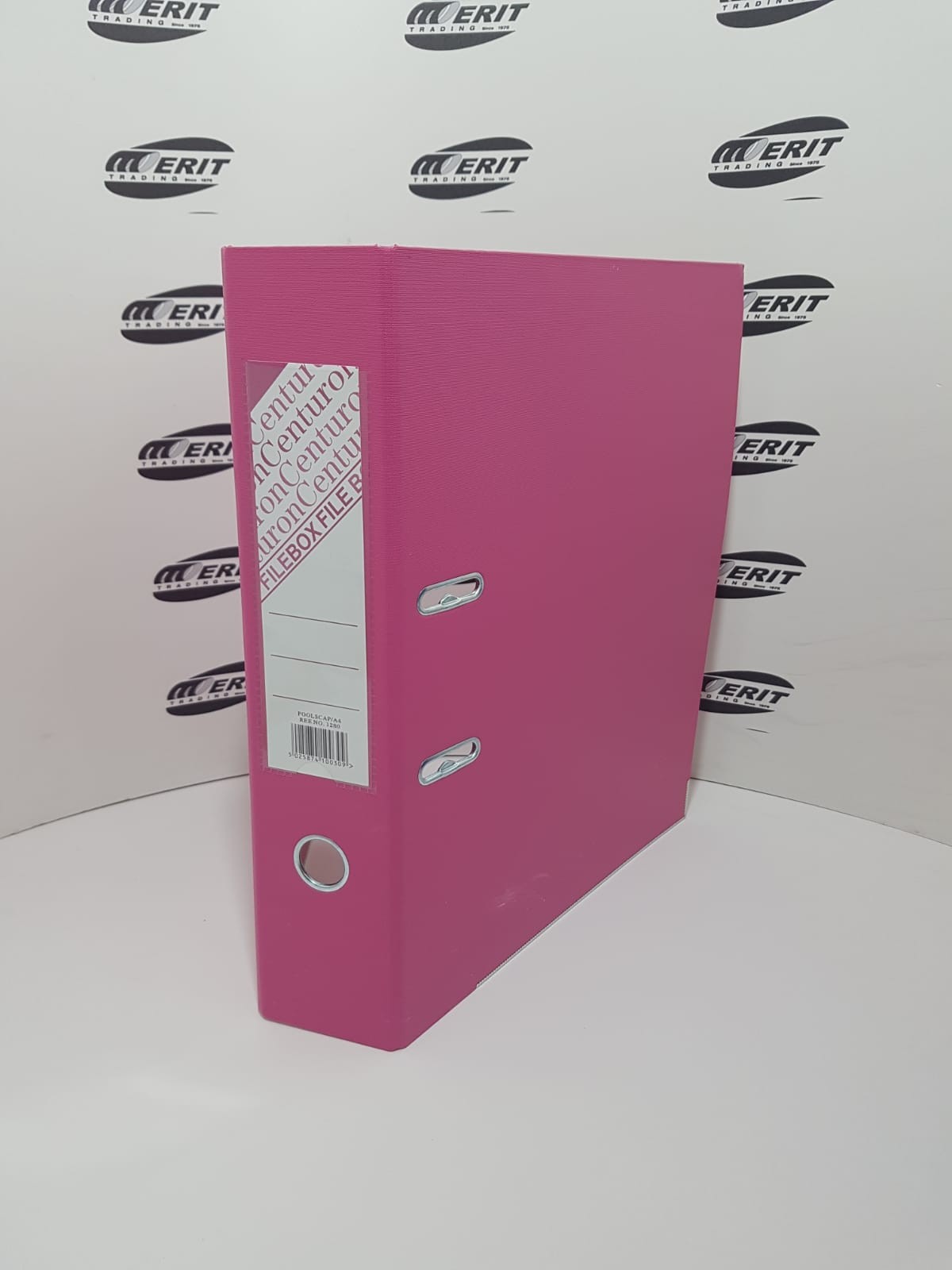 Arch File F/S size PP/PP - 3 inch - Medium Pink ( 3 )