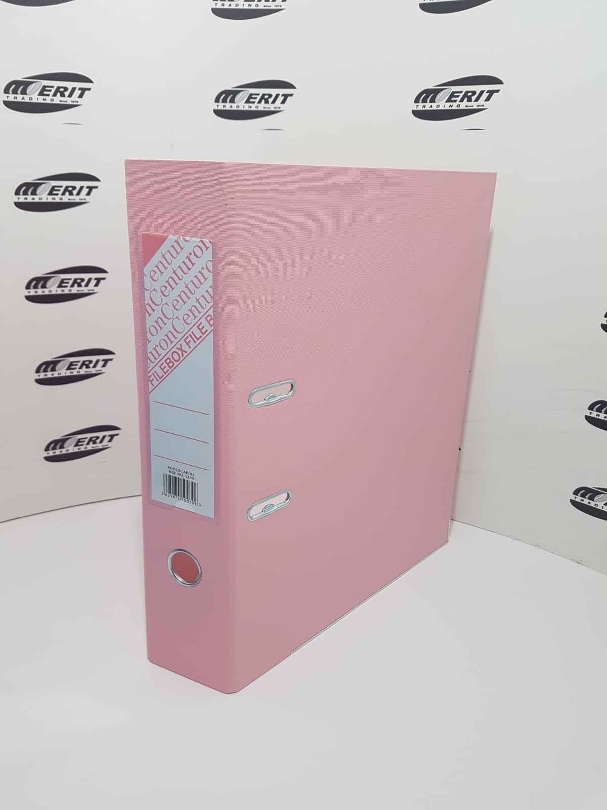 Arch File F/S size PP/PP - 3 inch - Light Pink