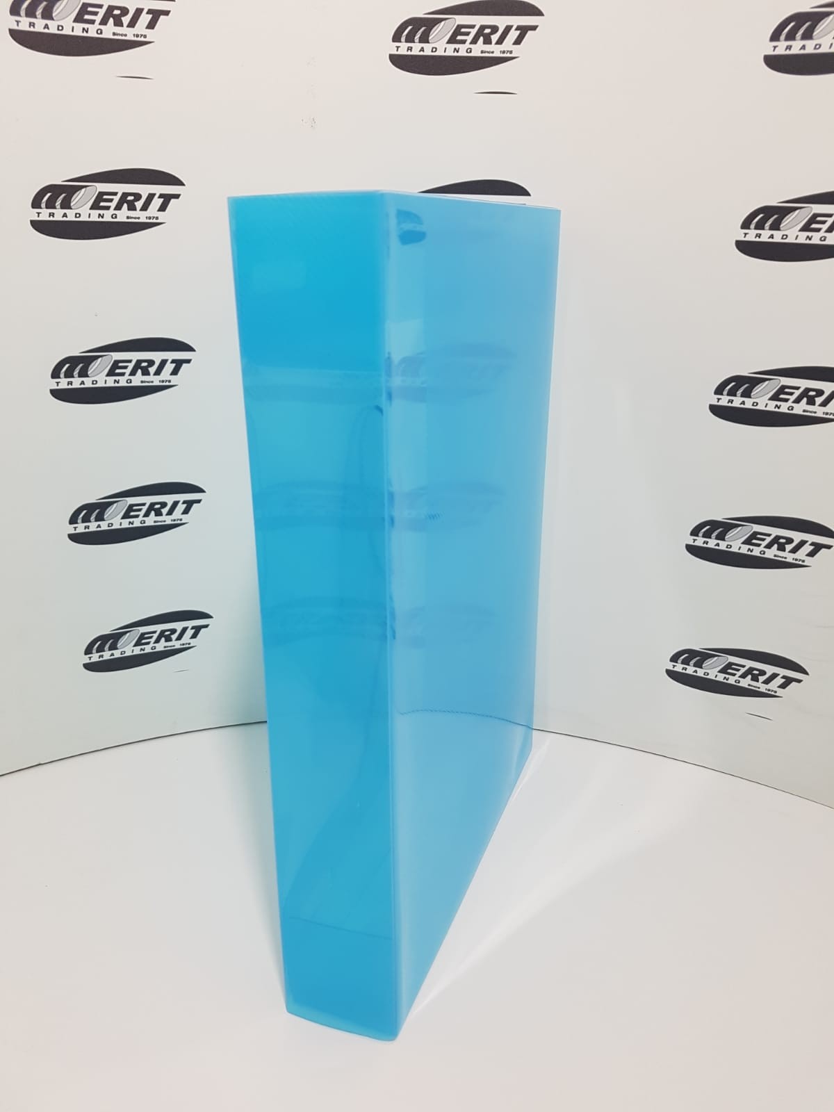 Elastic BoxFile PVC 50mm Spine - BLUE