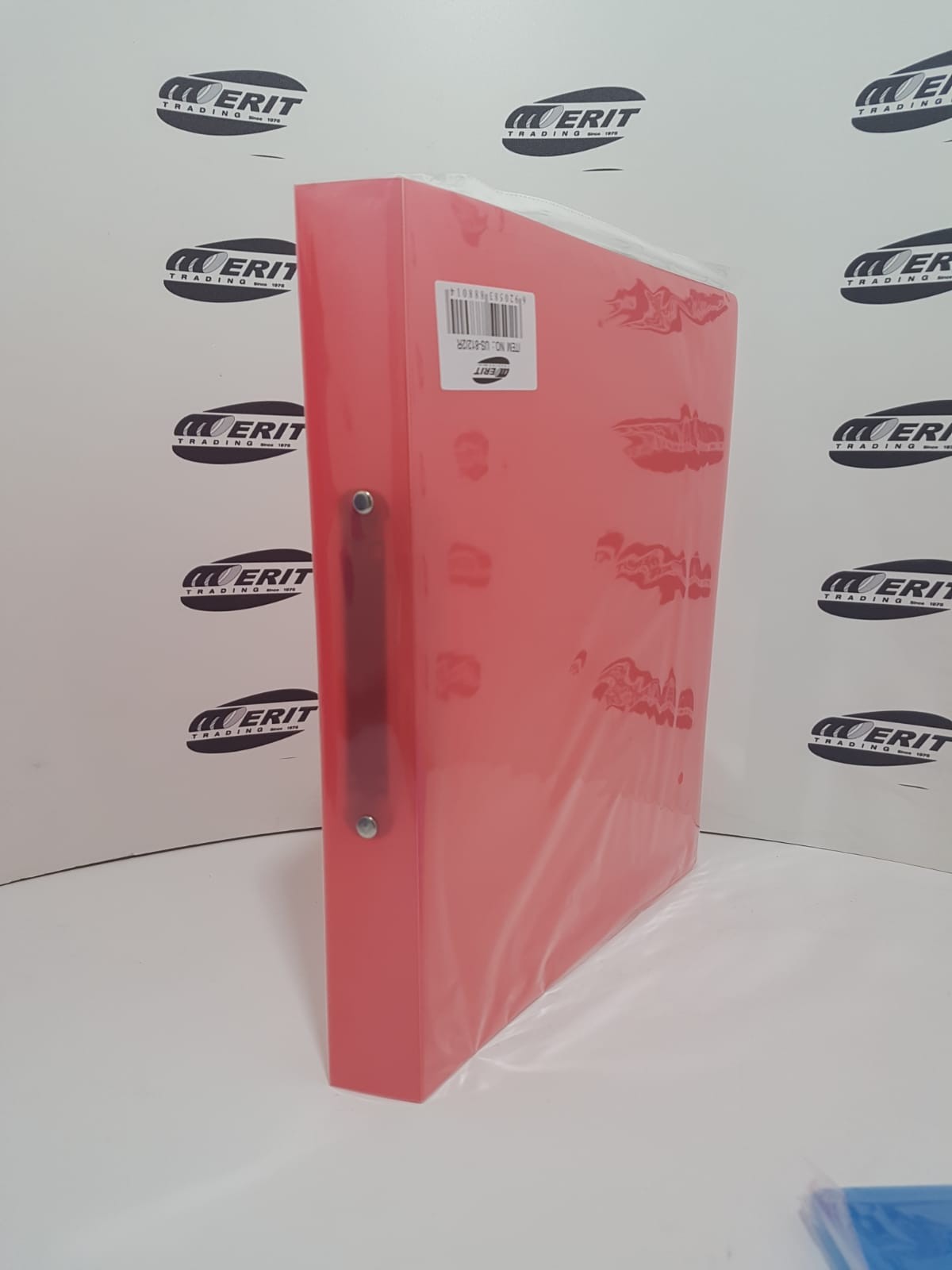 Soft Files PVC with Front Pocket 25mm Ring ( RED )