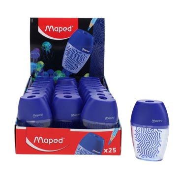 MAPED - Container Sharpener - Single Hole (x25)