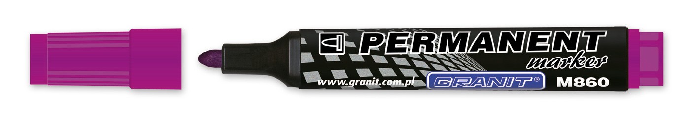 Perm - Marker 3mm - Bullet Tip - Purple