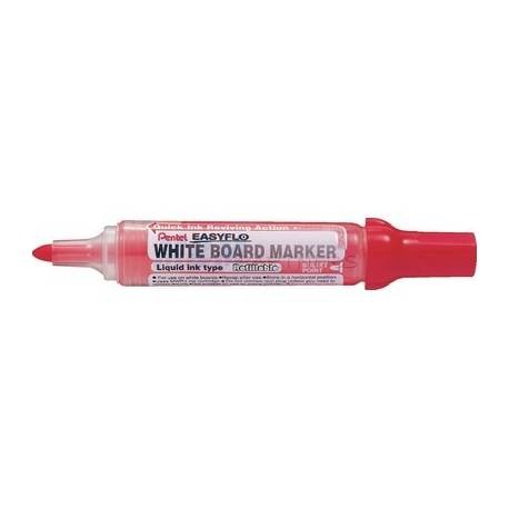 Pentel - White Board Markers - REFILLABLE - RED ( x 12 )