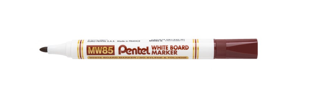 Pentel - White Board Markers - Eco - Brown Medium ( x 12 )