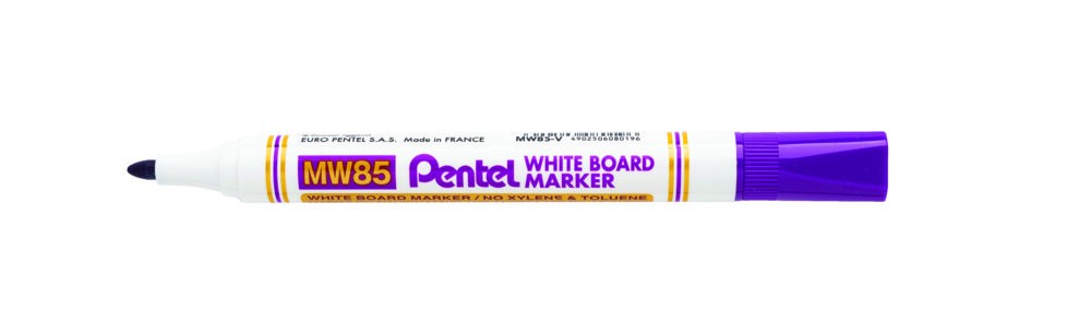 Pentel - White Board Markers - Eco -Purple Medium ( x 12 )