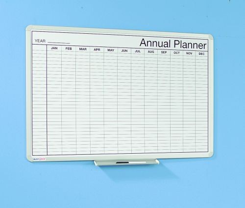 Year Planner - W/Boards Magnetic Aluminum Frame - 60 x 90 