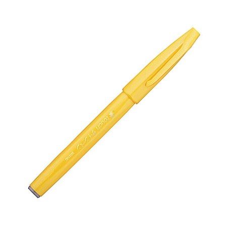 Pentel - Brush Sign Pen - Yellow