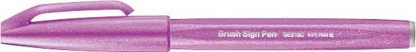 Pentel - Brush Sign Pen - Pink/Purple