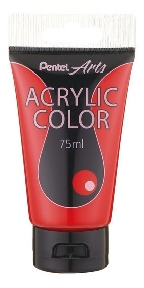 Pentel - Acrylic - RED - 75ml