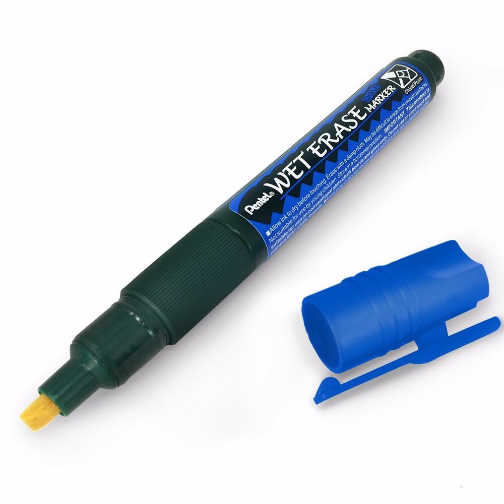 Pentel - CHALK MARKER ( Wet Erase ) - BLUE