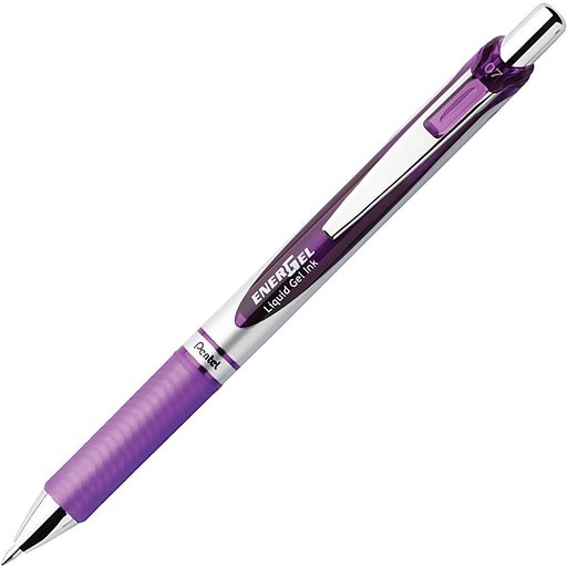Pentel EnerGel Xm Retractable 0.7 - Purple