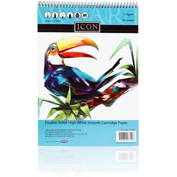 Premier - Sketch A4 Pad 110 GSM  --- 30 SHEETS (x5)