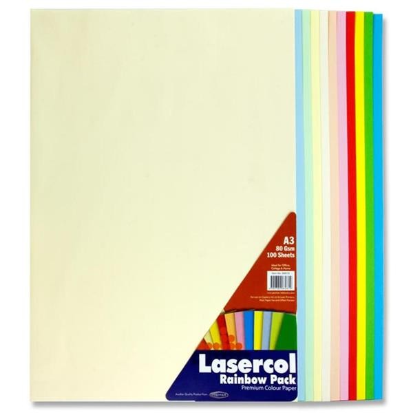 Photo Copy -A3 80gsm Colour Paper 100 Sheets 