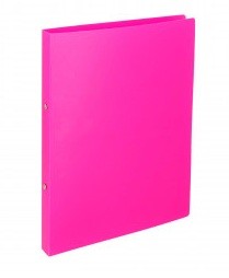 Soft Files PVC with Front Pocket 30mm Ring ( Magenta )