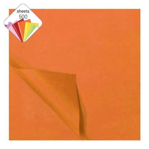 Kite Paper  size 50 x 70 pack x 25 Orange