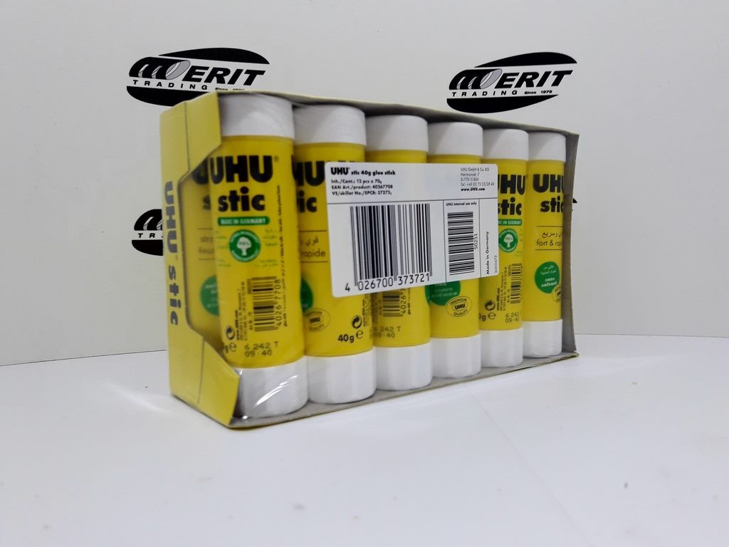 UHU Stick Large Size 40 Grams x 12